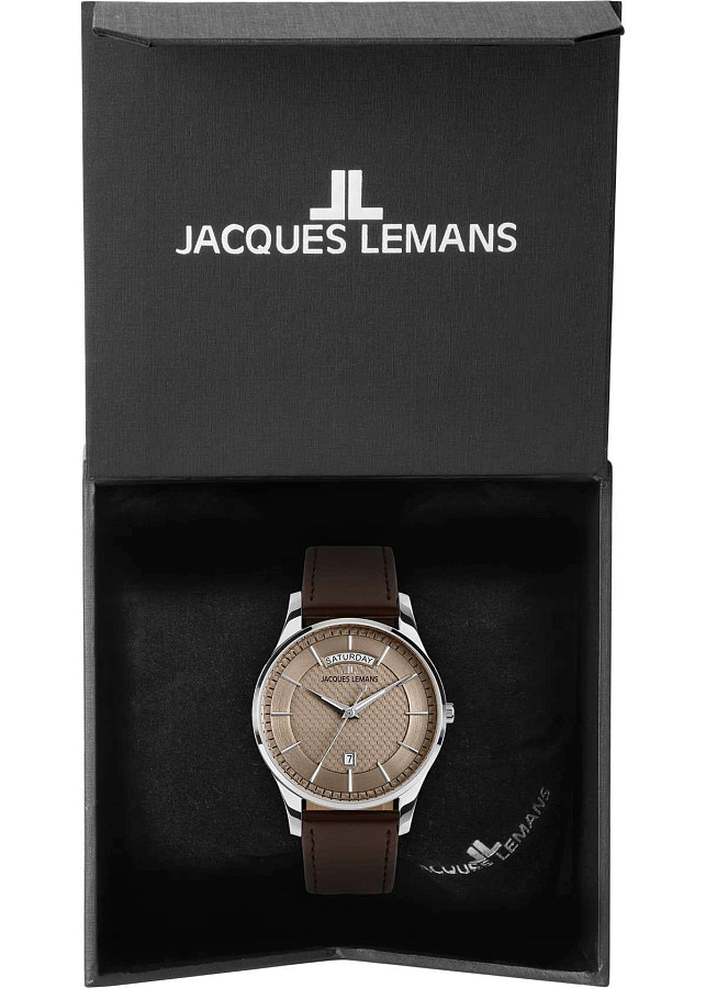 Часы Jacques Lemans London 1-2193K — сталь металл, Австрия