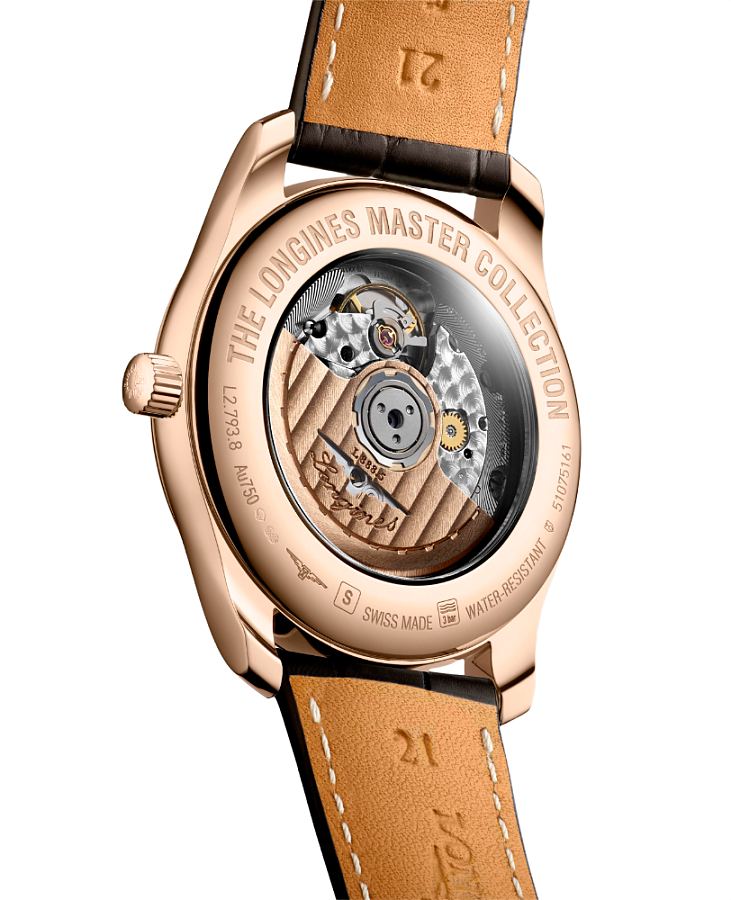 Часы Longines Master Collection L2.793.8.78.3 — механические, золото металл
