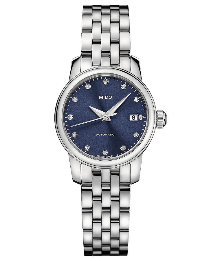Часы Mido Baroncelli Lady Twenty Five M039.007.11.046.00 — женские, синий