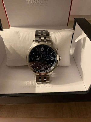 Фото покупателя: Швейцарские наручные часы Tissot PRC 200 Chronograph T114.417.11.047.00 с хронографом