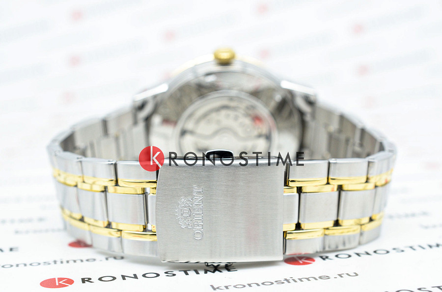 Часы Orient Sun & Moon Classic RA-AS0007S (RN-AS0007S) — нержавеющая сталь с pvd-покрытием, мужские
