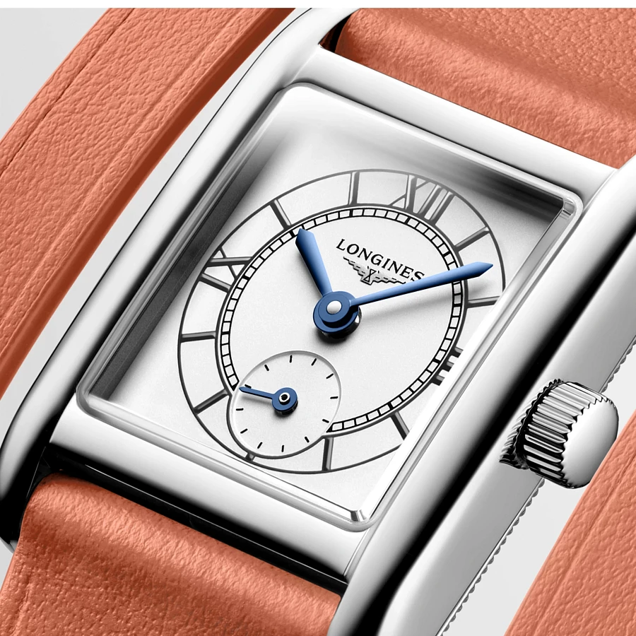 Часы Longines Mini Dolcevita L5.200.4.75.8 — кожаный, женские