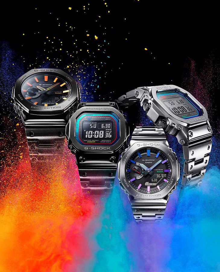 Часы Casio G-Shock GMW-B5000BPC-1DR (GMW-B5000BPC-1) — мужские, черный