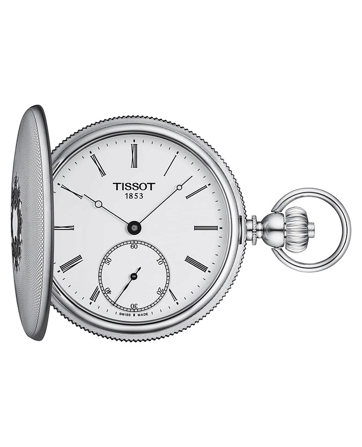 Часы Tissot Savonnette Mechanical T867.405.19.013.00 — мужские, белый