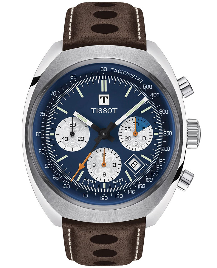 Часы Tissot Heritage 1973 T124.427.16.041.00 — мужские, синий
