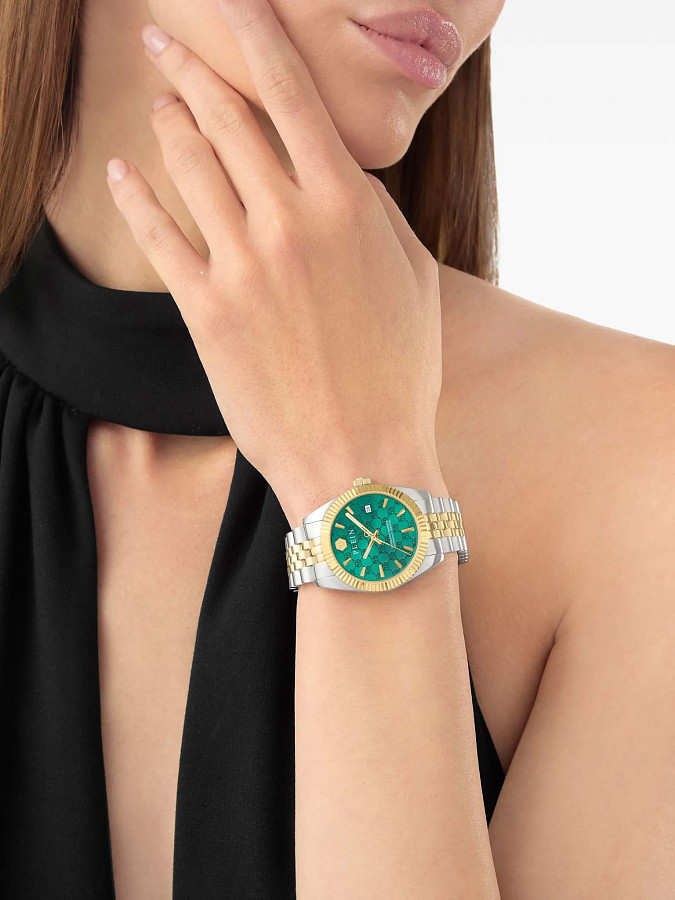 Часы Philipp Plein Date Superlative PWYFA0926 — нержавеющая сталь с pvd-покрытием, женские