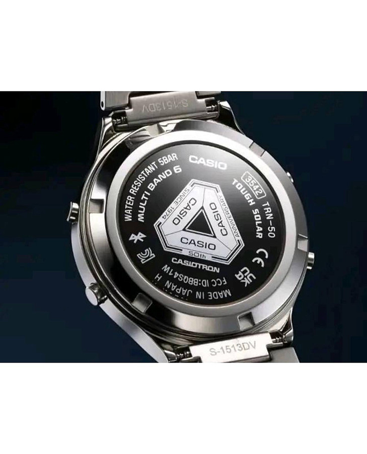 Часы Casio CASIOTRON TRN-50-2ADR — кварцевые, сталь металл