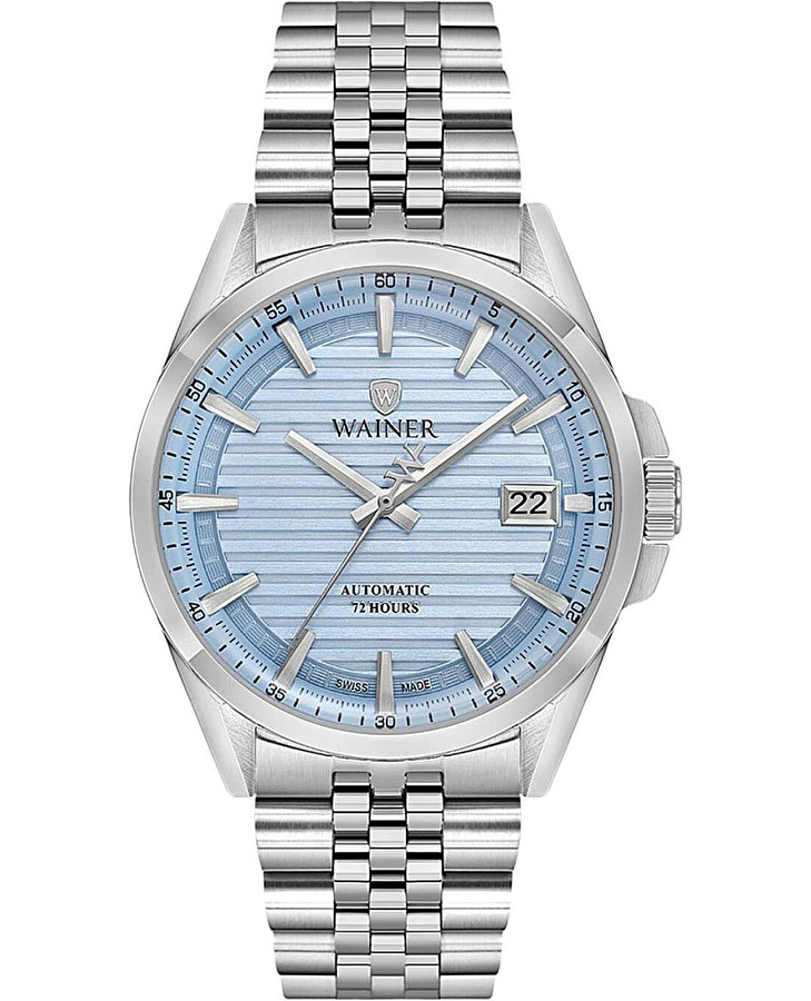 Часы Wainer Automatic WA.25401-D — мужские, голубой