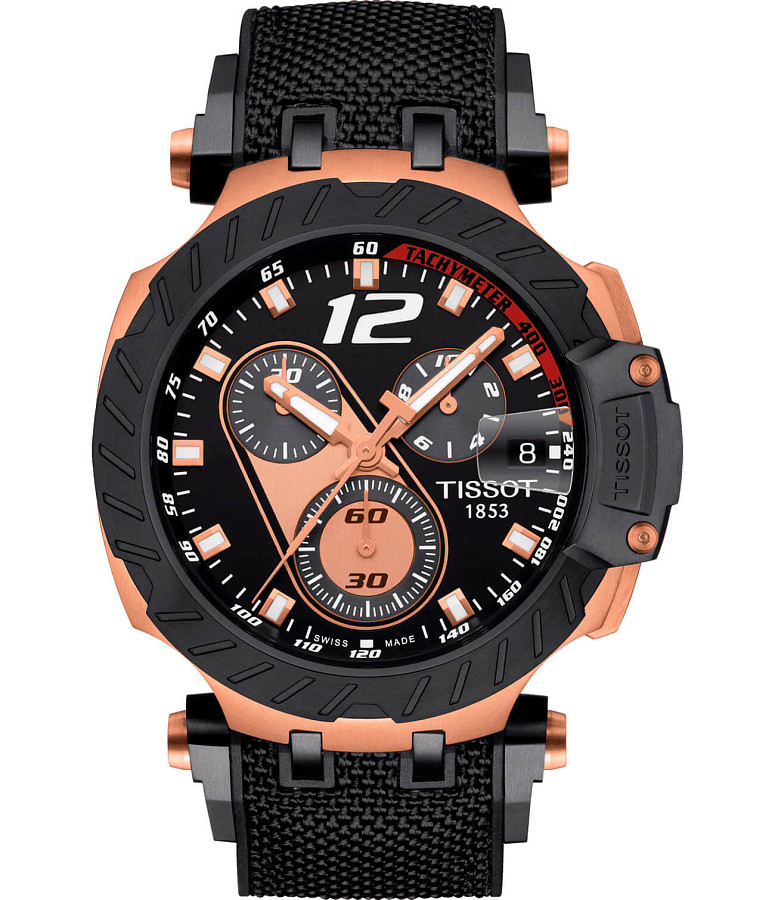 Часы Tissot T-Race Motogp Chronograph T115.417.37.057.00 — мужские, черный