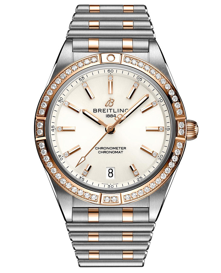 Часы Breitling Chronomat Automatic 36 U10380591A1U1 — женские, белый