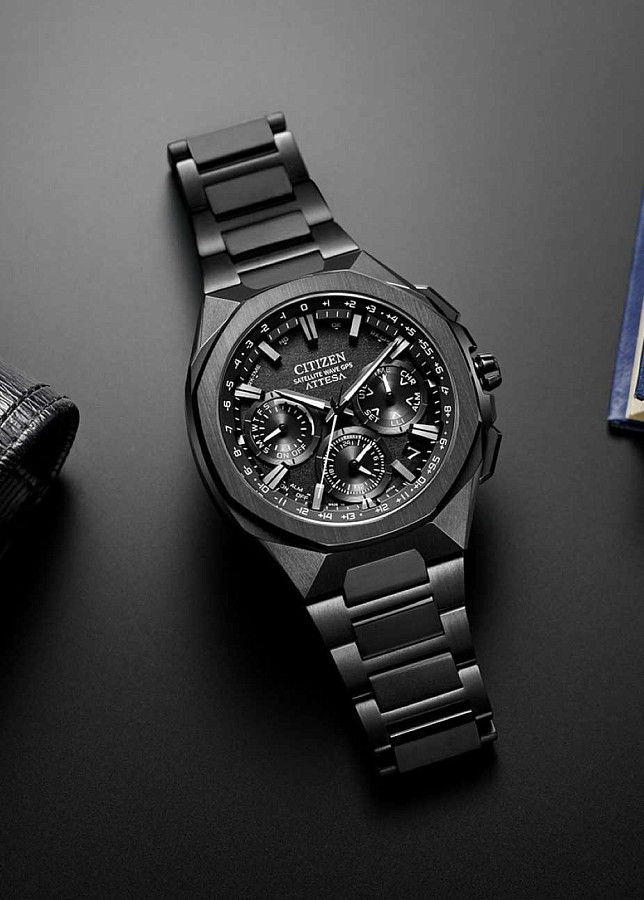Часы Citizen Attesa CC4105-69E — кварцевые, титан