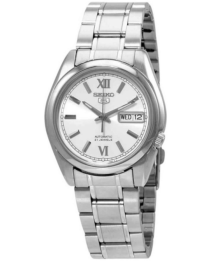 Часы Seiko 5 SNKL51K1 — мужские, серебристый