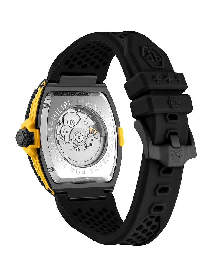 Часы Philipp Plein The Skeleton PWJFA1526 — механические, сталь металл