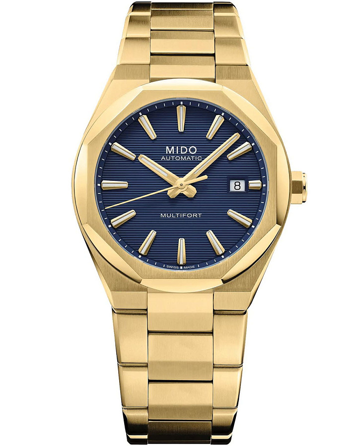 Часы Mido Multifort 8 One Crown M055.507.33.041.00 — мужские, синий