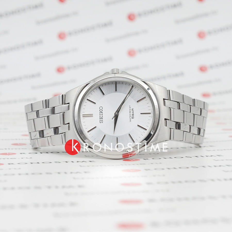 Часы Seiko Spirit SCXP021 — кварцевые, металл сталь