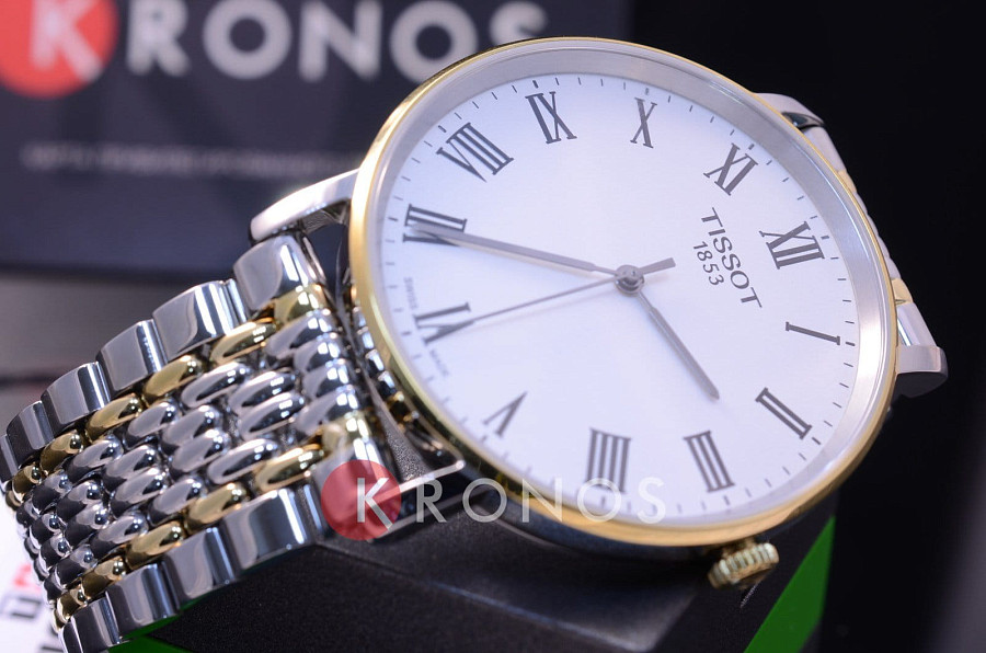 Часы Tissot Everytime Medium T109.410.22.033.00 — сталь металл, Швейцария