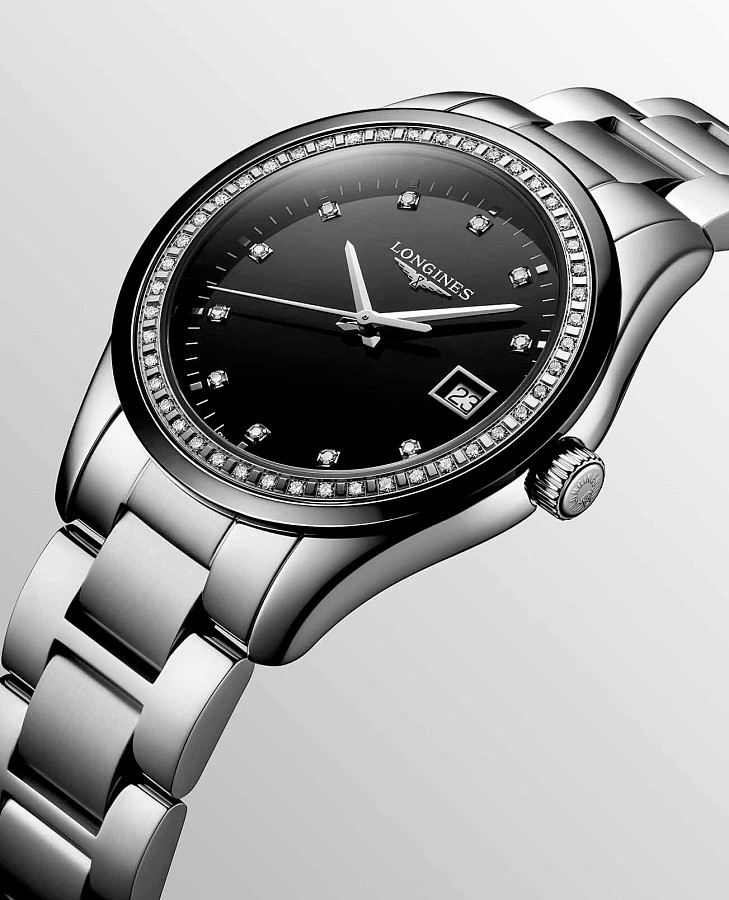 Часы Longines Conquest Classic L2.387.0.57.6 — нержавеющая сталь, женские