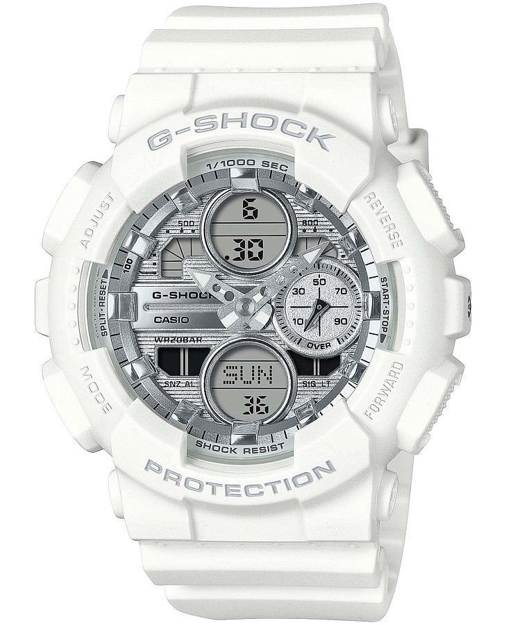 Часы Casio G-Shock GMA-S140VA-7ADR (GMA-S140VA-7A) — женские, серебристый