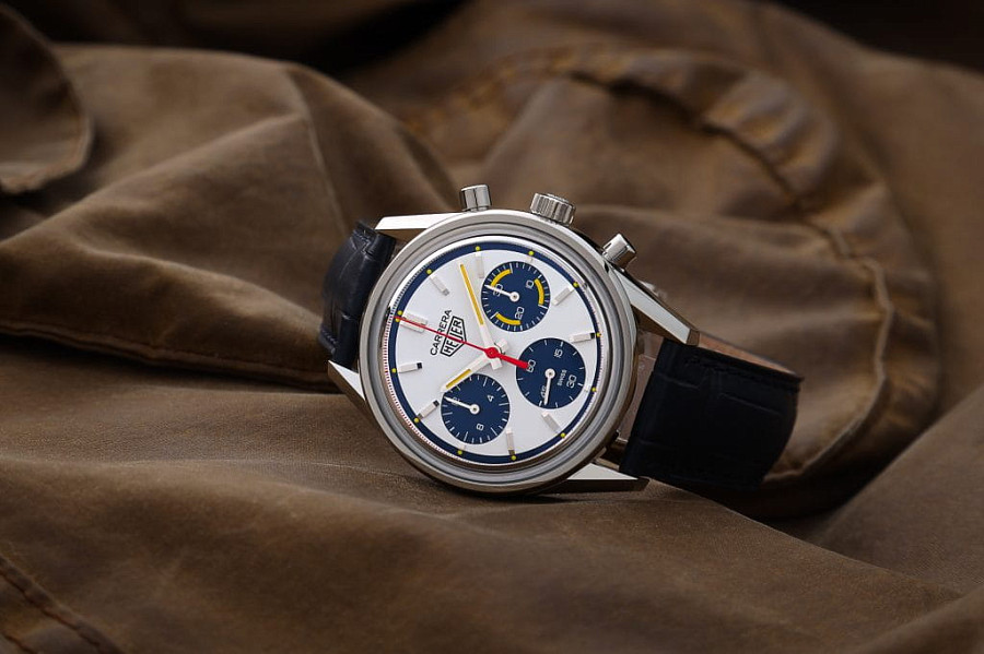 Часы TAG Heuer Carrera Limited Edition CBK221C.FC6488 — мужские, синий