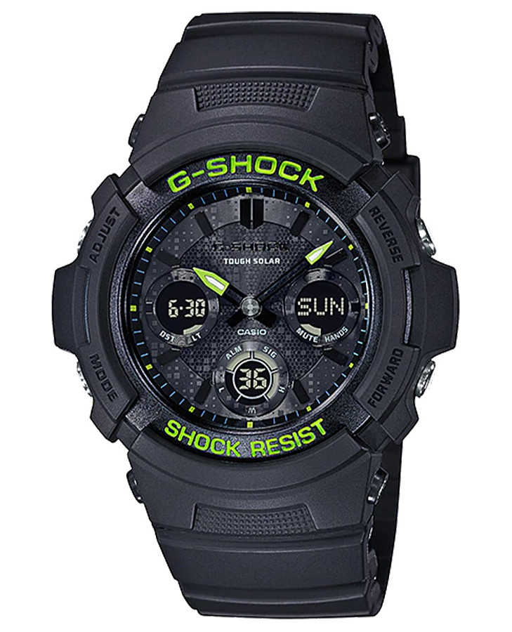 Часы Casio G-Shock AWR-M100SDC-1ADR — мужские, черный