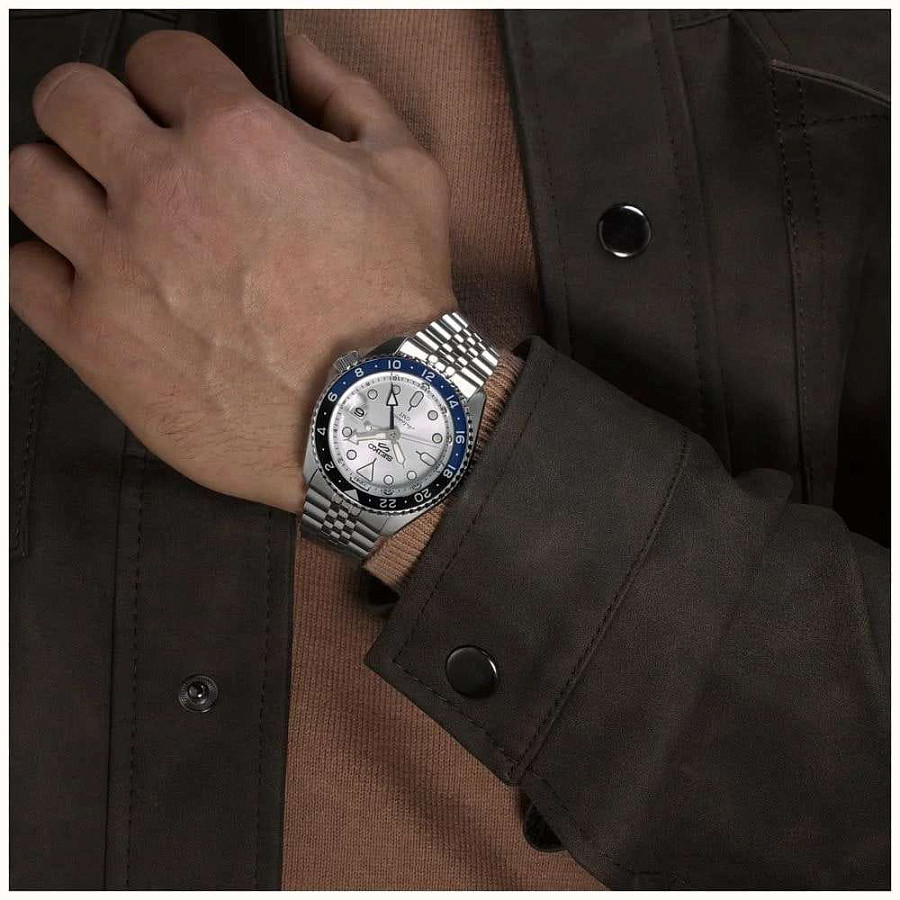 Часы Seiko 5 Sports SKX series SSK033K1 — мужские, серебристый