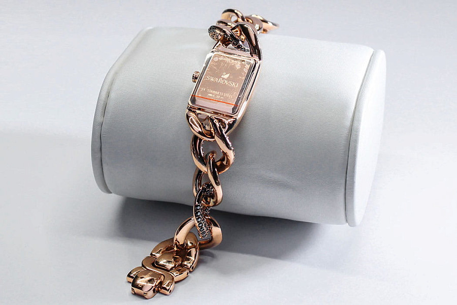 Часы Swarovski 5519324 — женские, сталь c pvd покрытием