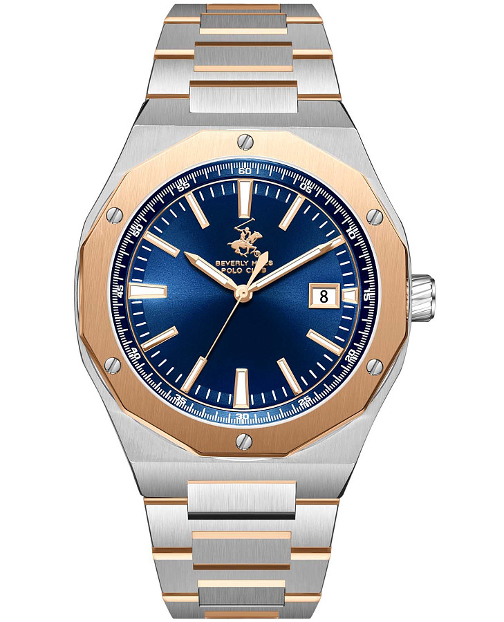 Часы Beverly Hills Polo Club BP3788X.590 — мужские, синий