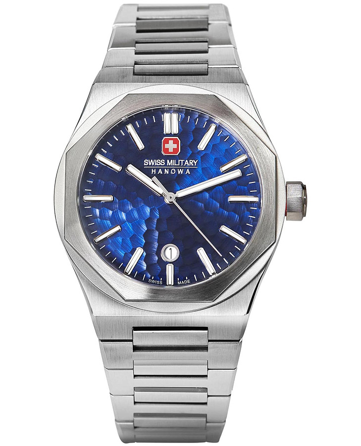 Часы Swiss Military Hanowa SMWGH2101905 — мужские, синий