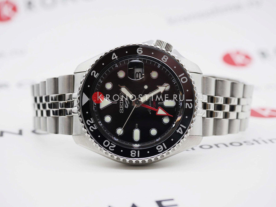 Часы Seiko 5 Sports SSK001K1 — механические, сталь металл