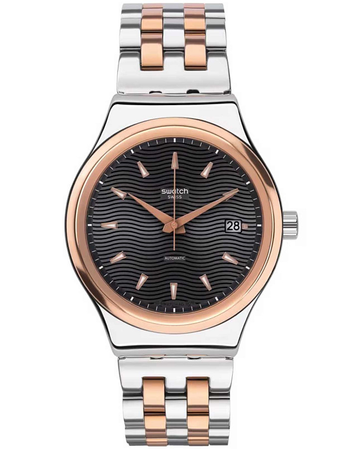 Часы Swatch Irony Sistem51 YIS405G — мужские, черный