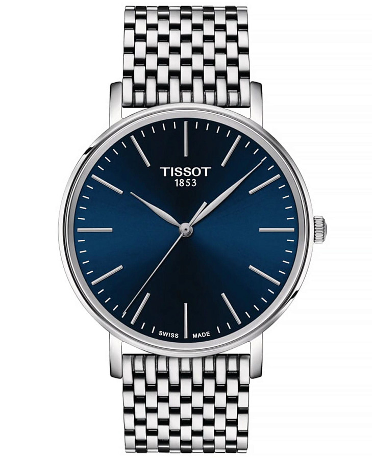 Часы Tissot Everytime Gent T143.410.11.041.00 — мужские, синий