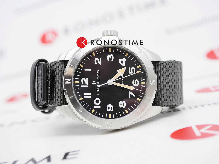 Часы Hamilton Khaki Field Expedition Auto H70315930 — механические, сталь