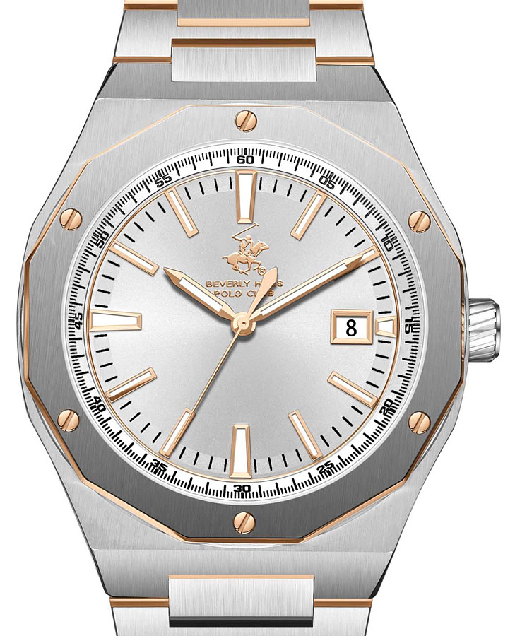 Часы Beverly Hills Polo Club BP3788X.530 — кварцевые, сталь металл