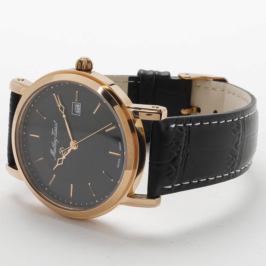 Часы Mathey-Tissot City Leather HB611251PN — металл сталь, Швейцария