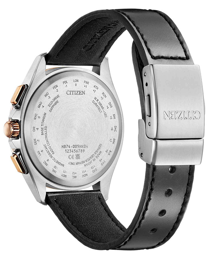 Часы Citizen Attesa BY1004-17X — кварцевые, титан
