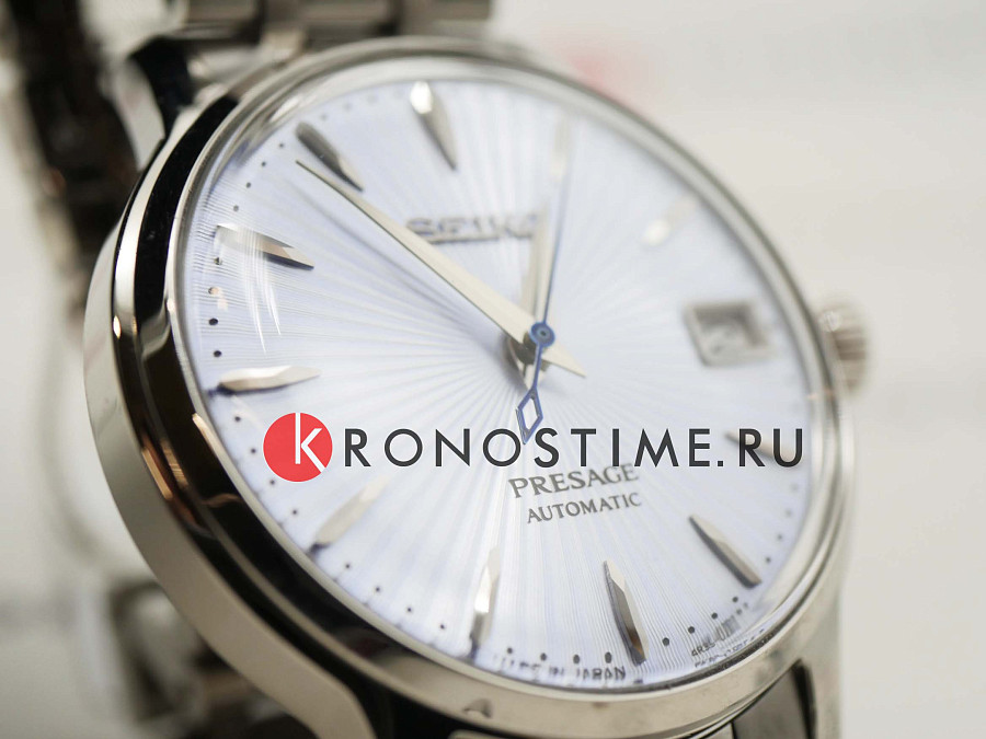 Часы Seiko SRP841J1 — голубой, сталь металл