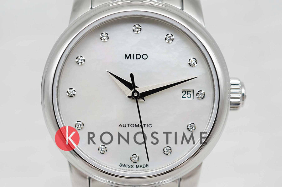 Часы Mido Baroncelli Lady Twenty Five M039.007.11.106.00 — сталь металл, Швейцария