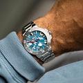 Швейцарские механические часы Oris Aquis Date Upcycle Calibre 400 01 400 7790 4150-07 8 23 02PEB, фото 2