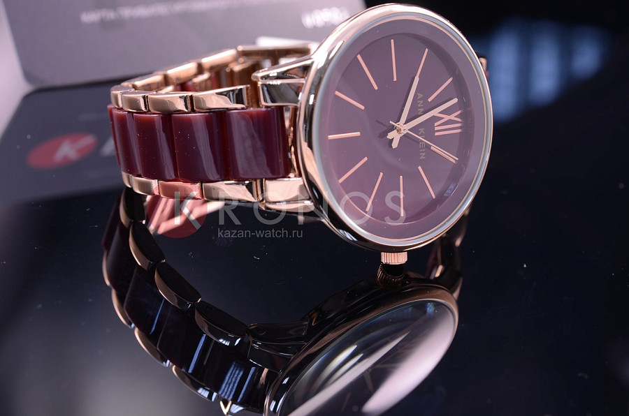 Часы Anne Klein Classic 1412BYRG — сталь металл, США