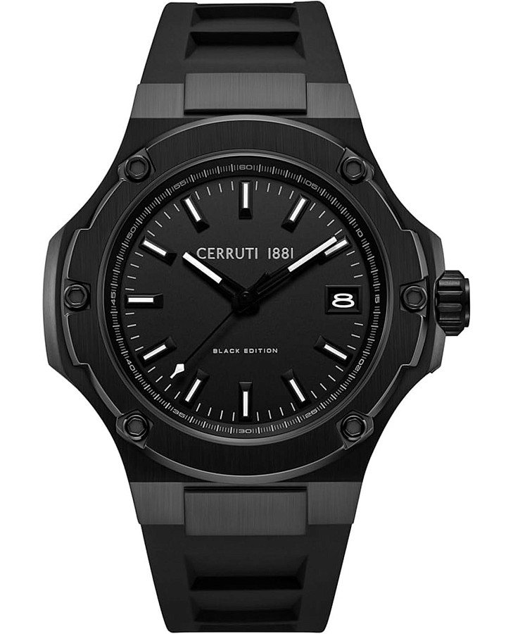 Часы Cerruti 1881 Lucardo CIWGM0096701 — мужские, черный
