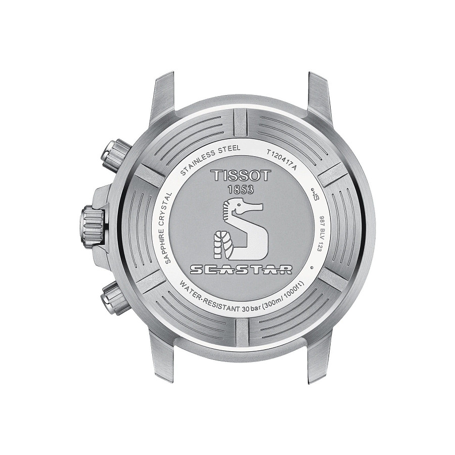 Часы Tissot Seastar 1000 Chronograph T120.417.17.051.02 — каучук, мужские