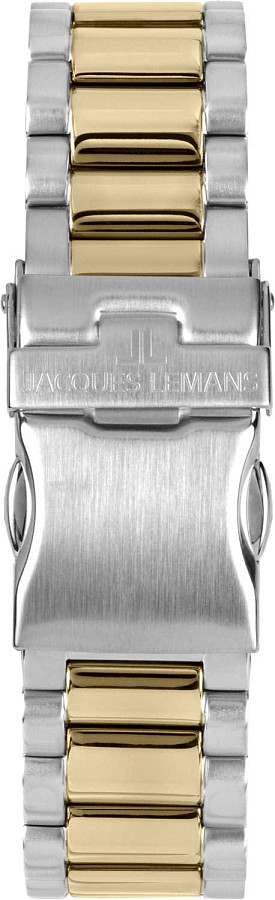Часы Jacques Lemans Eco Power 50-10E — кварцевые, металл сталь
