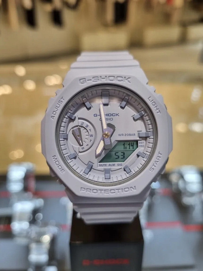 Часы Casio G-Shock GMA-S2100BA-2A2 — синий, пластик