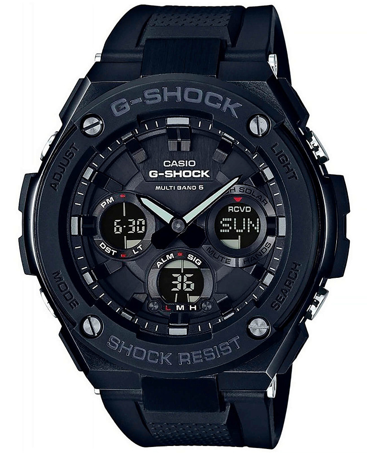 Часы Casio G-Shock GST-W100G-1B — мужские, черный
