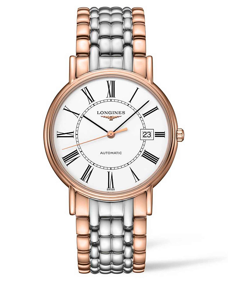 Часы Longines Presence L4.921.1.11.7 — женские, белый