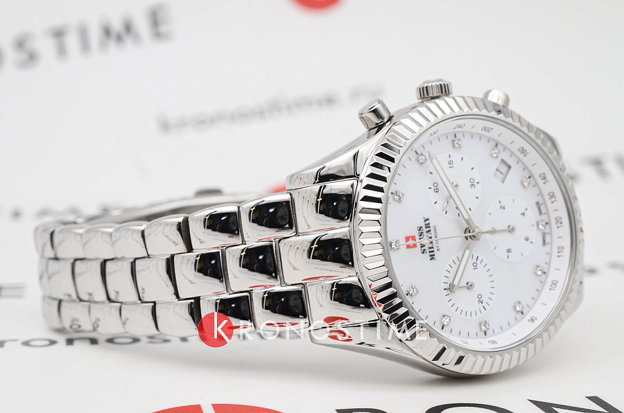 Часы Swiss Military by Chrono SM30207.02 — сталь металл, Швейцария