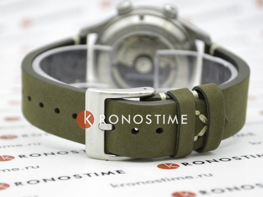 Часы Spinnaker Bradner SP-5062-02 — черный, сталь металл