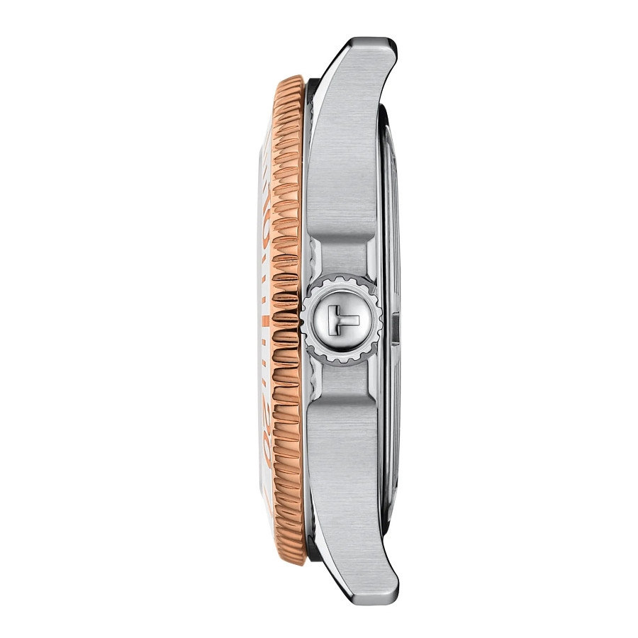 Часы Tissot Seastar 1000 36mm T120.210.22.111.00 — белый, металл сталь