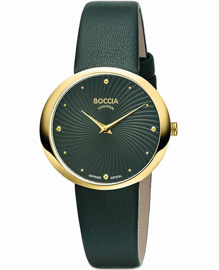 Часы Boccia Titanium 3364-04 — женские, зеленый