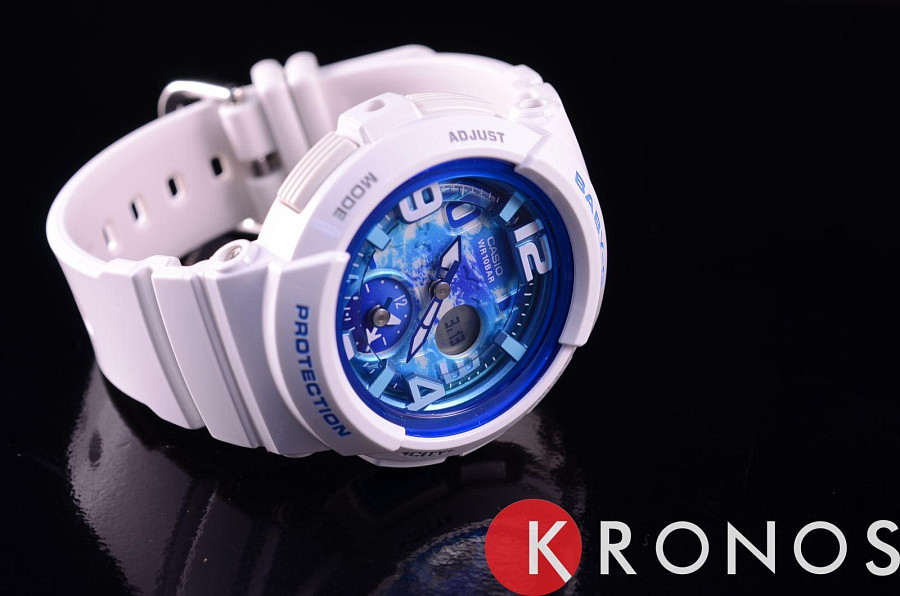 Часы Casio Baby-G BGA-190GL-7B — кварцевые, пластик